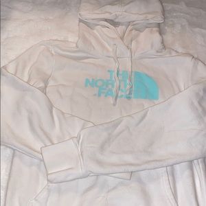 WHITE NORTH FACE HOODIE